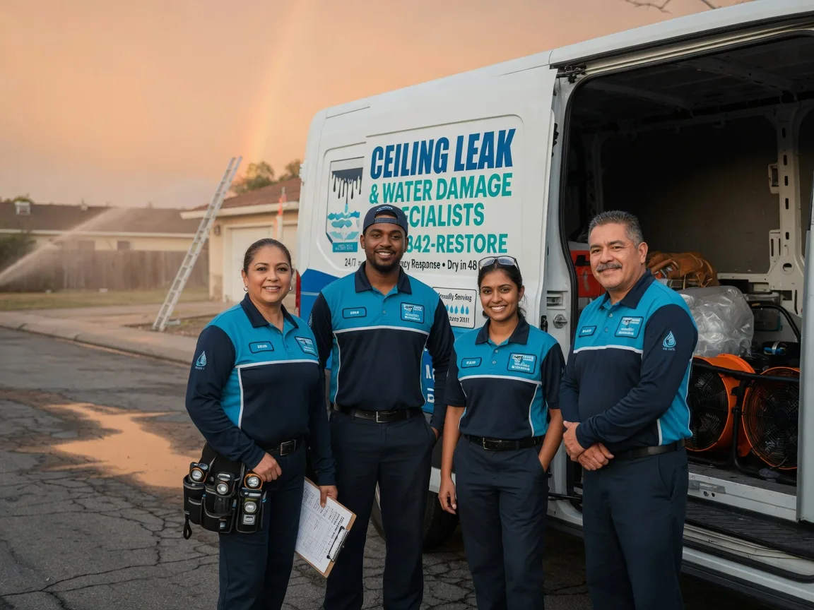 Ceiling Leak Cleanup company in Tucker, AR