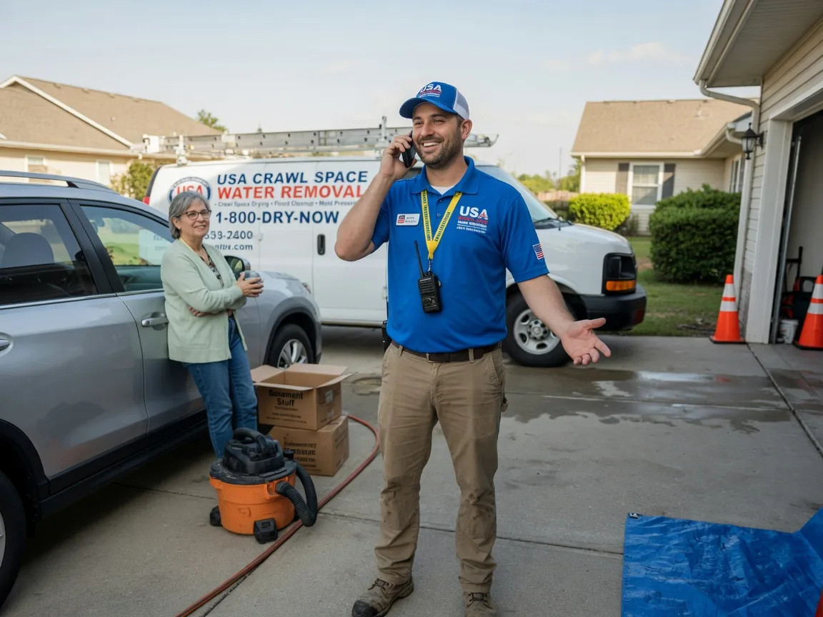 Crawl Space Water Removal Tucker, AR FAQs